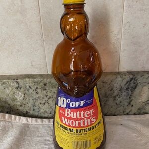mrs butter worths bottle vintage great condition